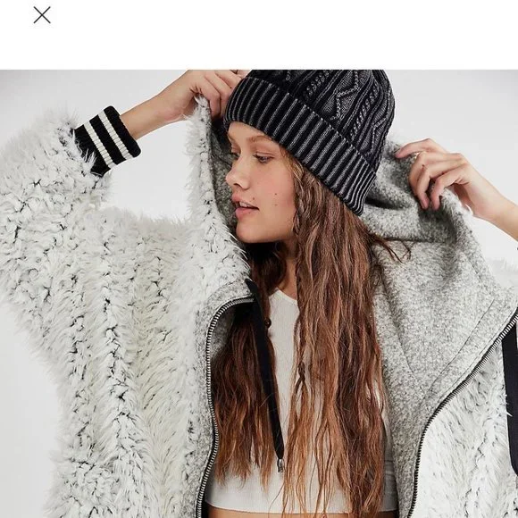 Free People Fluffly Dolman Jacket